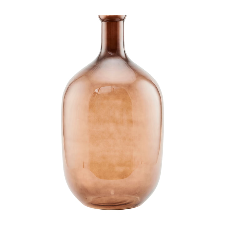 Le vase Tinka, Ø 28 x H 51 cm, marron par House Doctor