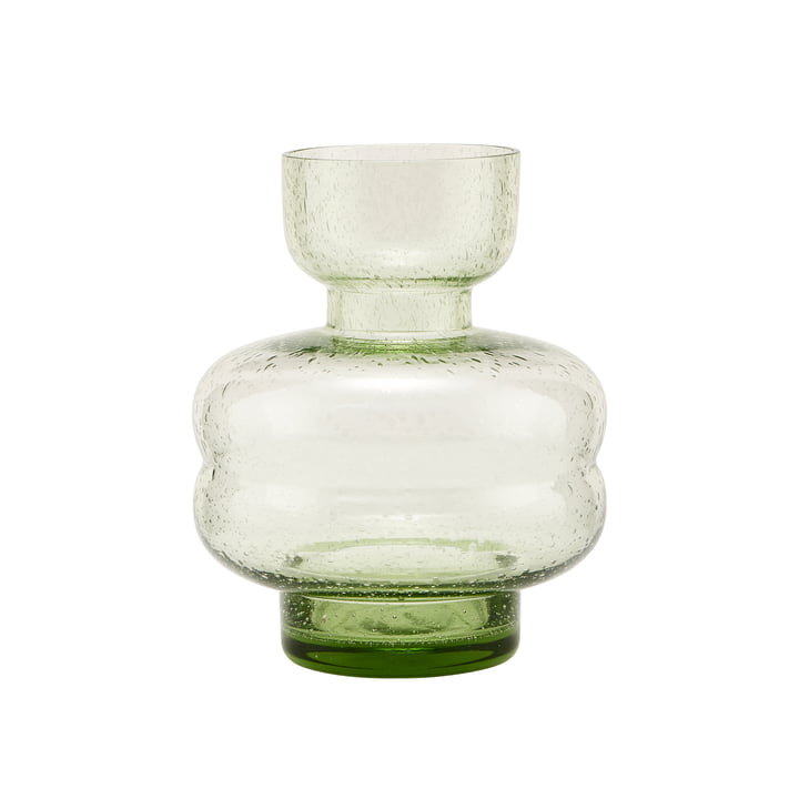Le vase Organi, Ø 12 x H 15 cm, vert par House Doctor