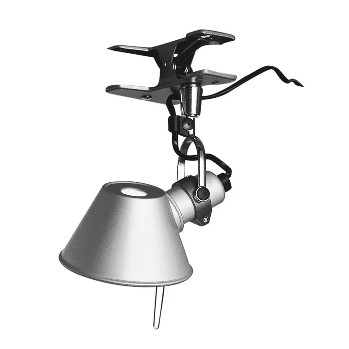 Lampe à pince Tolomeo Micro Pinza d' Artemide en aluminium