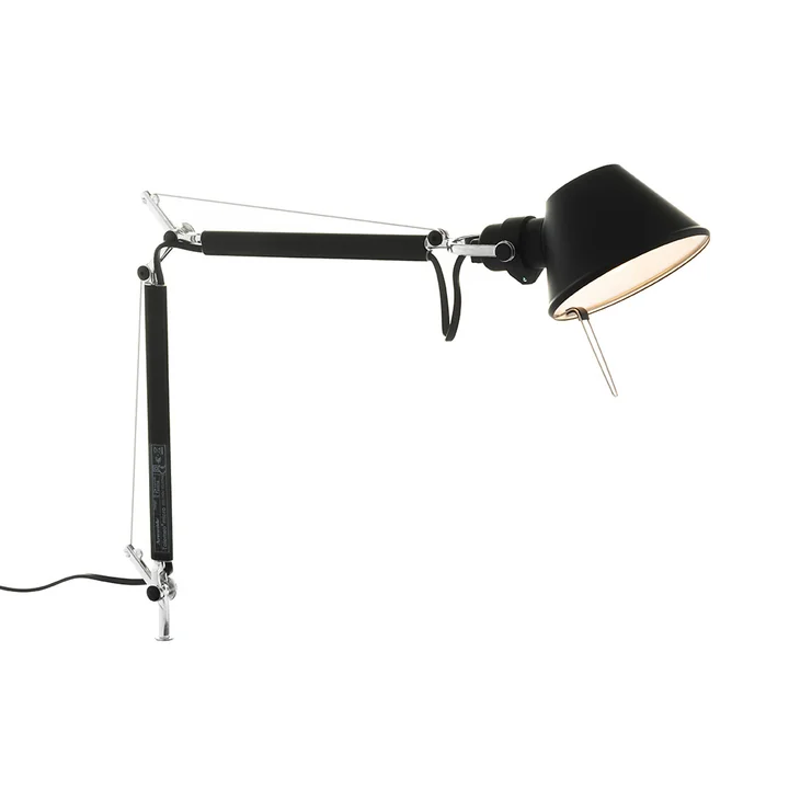 Tolomeo Micro Applique murale Body de Artemide en noir
