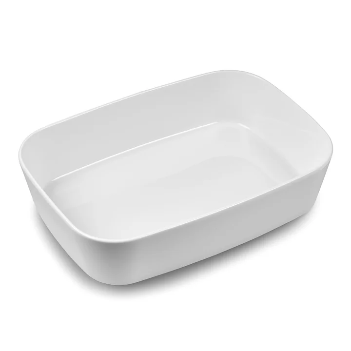 Le plat de cuisson Modula, 35 x 25 x 8 cm, blanc de Rosti