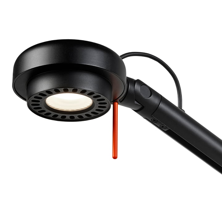 La lampe murale Fifty-Fifty, soft black by Hay