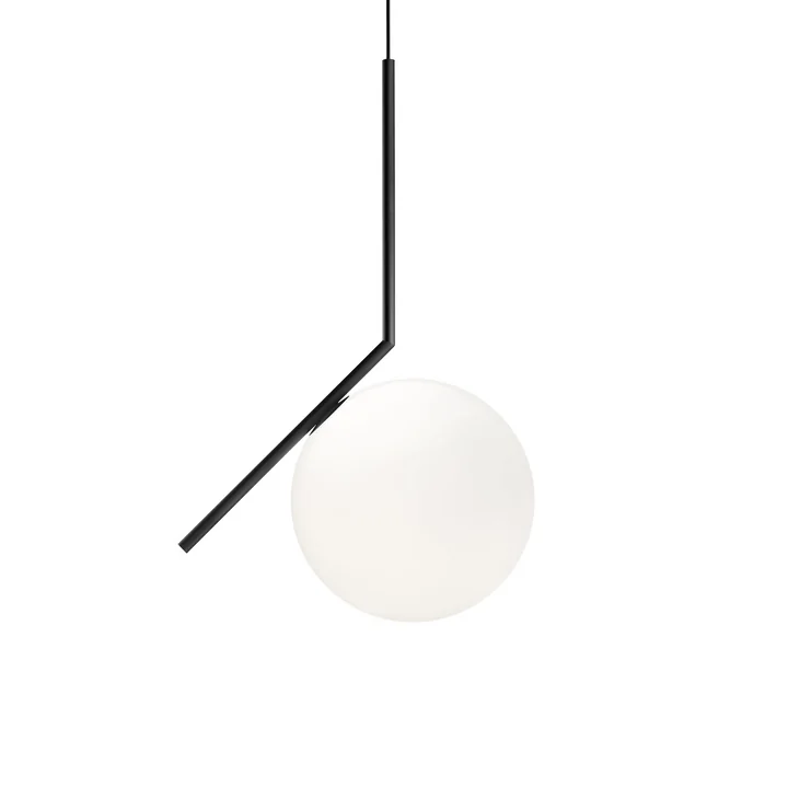 IC S2 BRO Lampe suspendue, noir de Flos