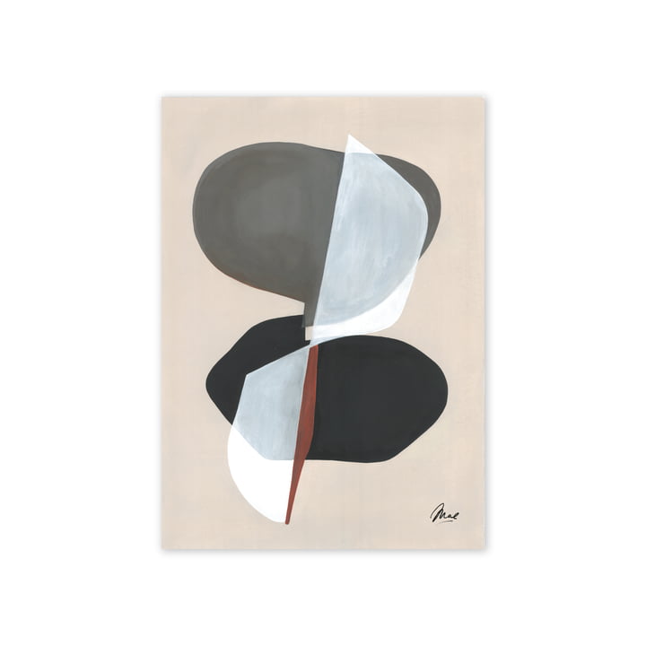 L'affiche Composition 01, 50 x 70 cm de Paper Collective