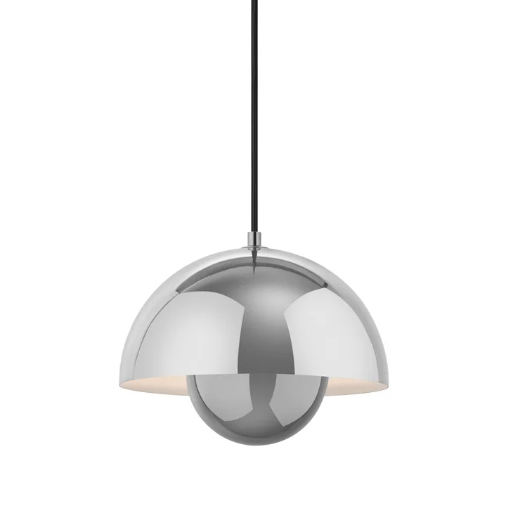 FlowerPot suspension VP1 de & Tradition en acier inoxydable poli