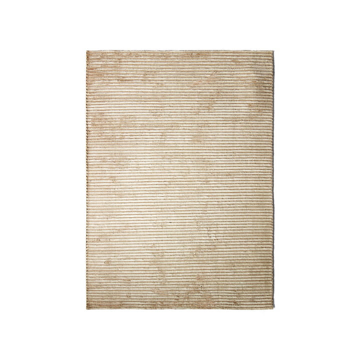 Le tapis Houkime 170 x 240 cm, beige de Audo