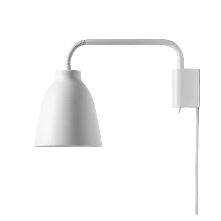 Applique Caravage Lue par Fritz Hansen en blanc mat