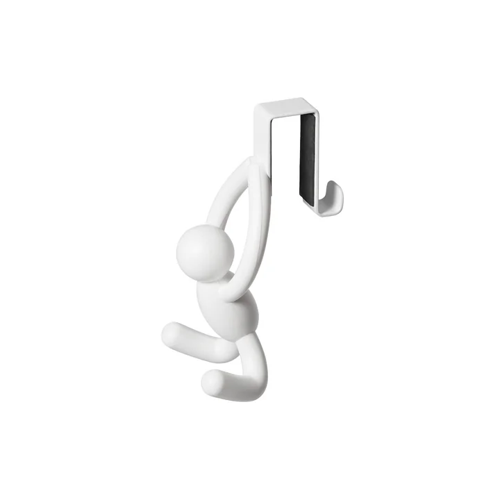 Buddy crochet de porte de Umbra en blanc