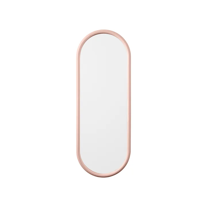 Le miroir mural Angui small, rose de AYTM