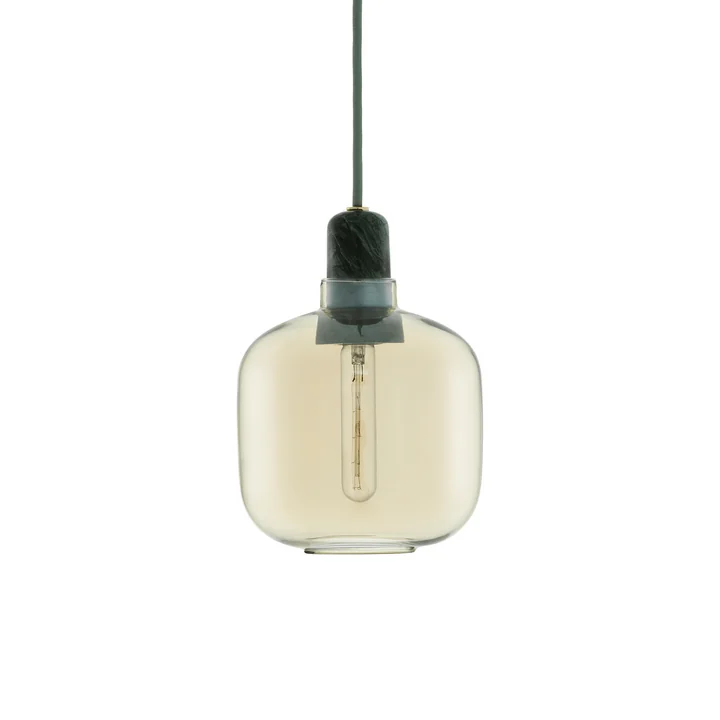 Amp Suspension small de Normann Copenhagen en Gold / Green