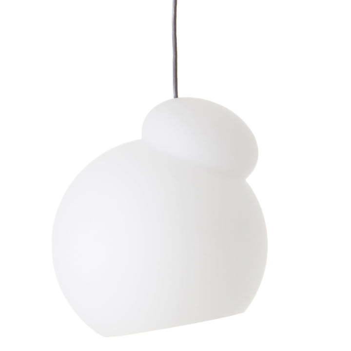 La lampe à suspension Air de Frandsen en Ø 34 cm, blanc opale