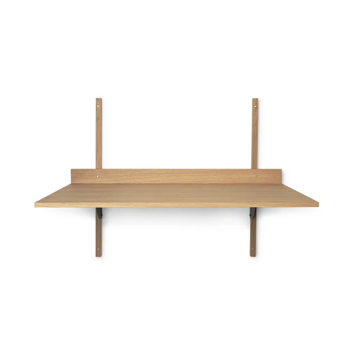 Le bureau Sector de Ferm Living in oak / black