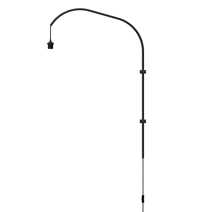 Willow Support mural single de Umage en noir