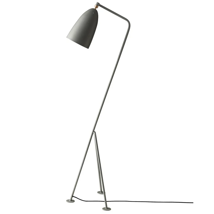 Le site Gubi - Gräshoppa Lampadaire GM1, blue grey