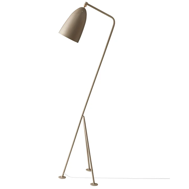 Gubi - Gräshoppa Lampadaire GM1, warm grey (EU)