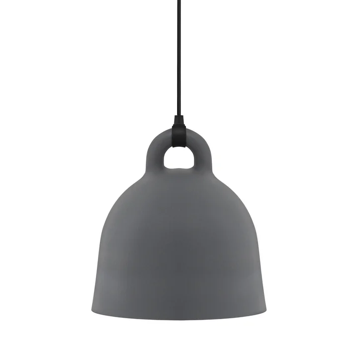 Suspension Bell de Normann Copenhagen en gris (medium)