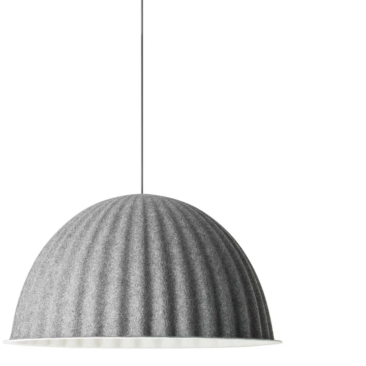 Under the Bell Lampe à suspension Ø 82 cm de Muuto en gris