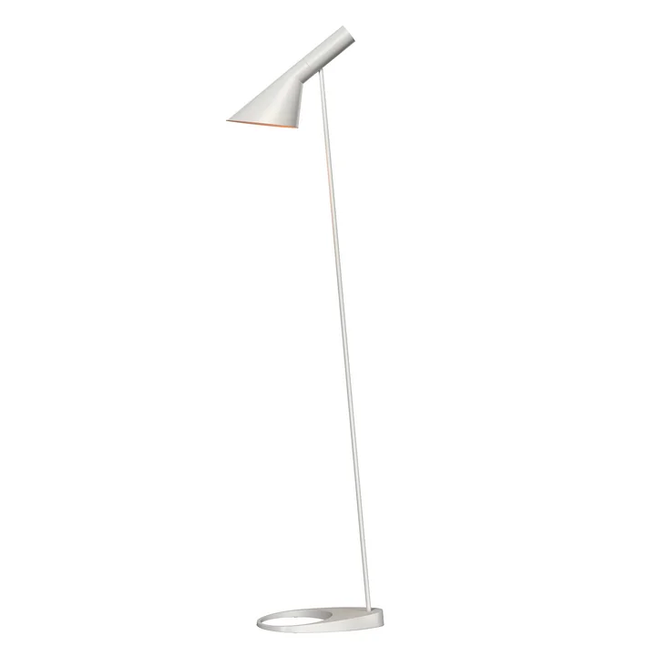 Louis Poulsen AJ lampadaire en blanc