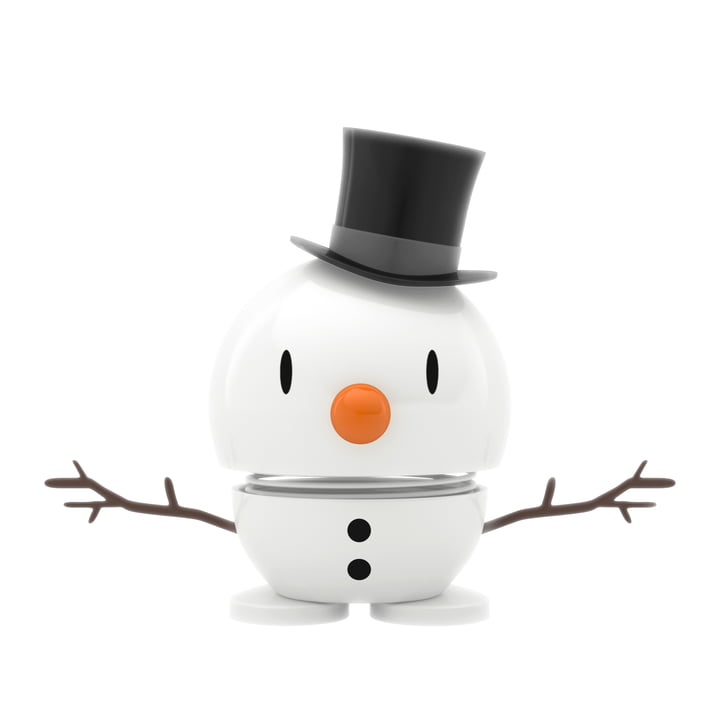 Snowman, petit / blanc de Hoptimist