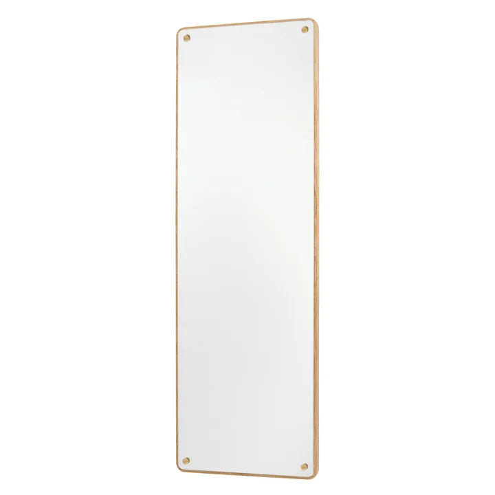 RM-1 Rectangular Miroir H 116 cm, chêne huilé par Frama