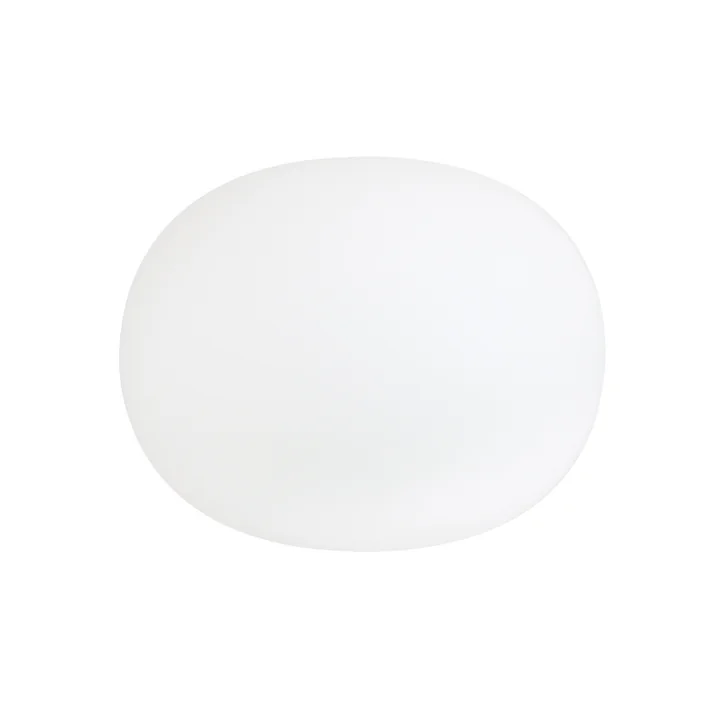 L'applique Glo-Ball de Flos en blanc, Ø 33 cm