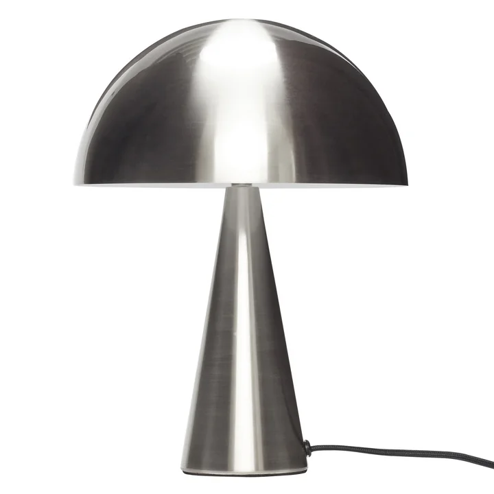 Lampe de table, argent nickelé, petit modèle de Hübsch Interior