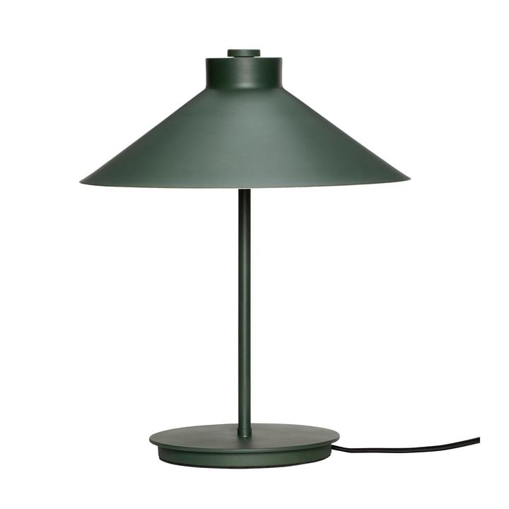 La lampe de table de Hübsch Interior en vert