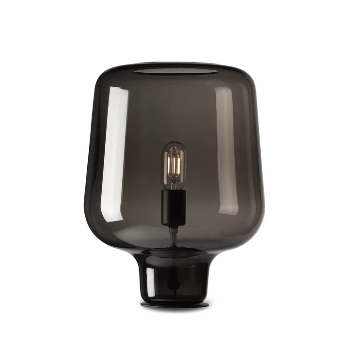 Die Northern - Say My Name Tischleuchte in smoked grey / glossy