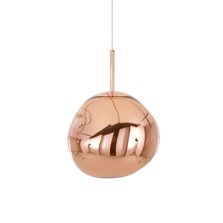 Mini Melt Lampe suspendue de Tom Dixon en cuivre