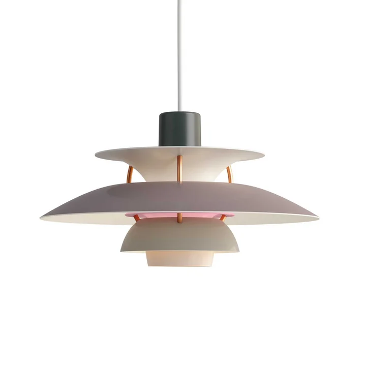 Suspension lumineuse PH 5 Mini de Louis Poulsen en gris