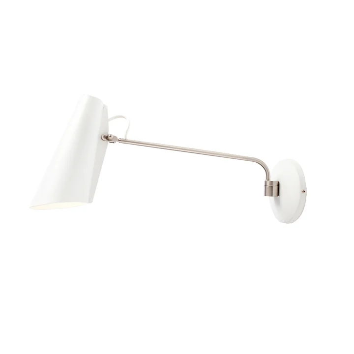 Le Birdy Applique lumineuse longue de Northern en blanc / métallique