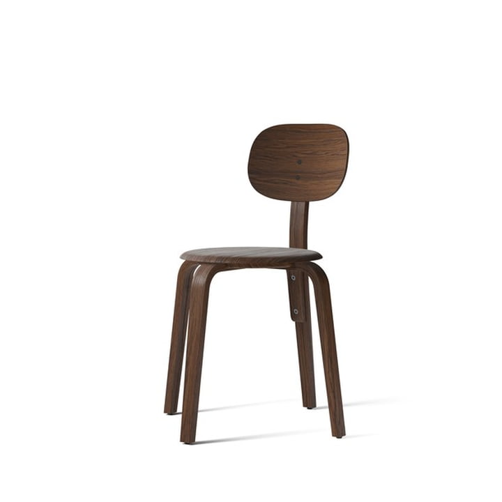 Afteroom Dining Chair Plywood, chêne teinté foncé par Menu