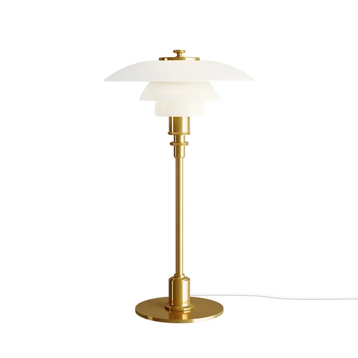 PH 2/1 lampe de table de Louis Poulsen en laiton