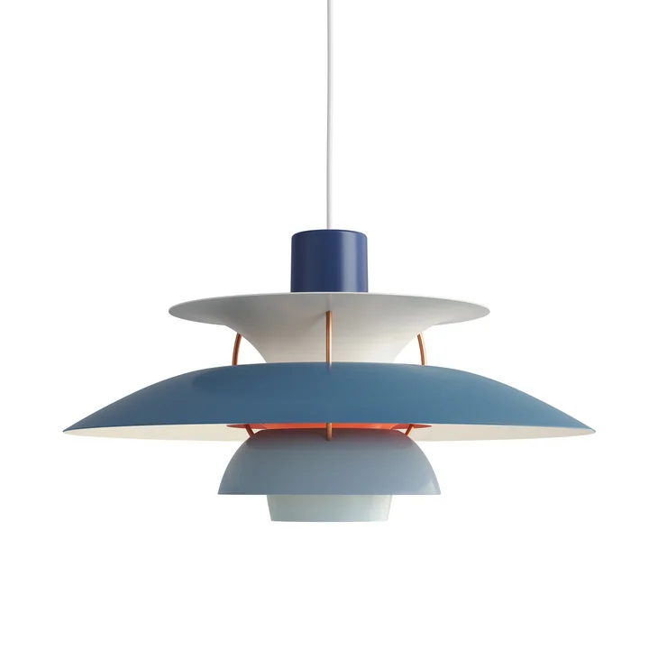 Die Louis Poulsen - PH 5 Lampe suspendue en hues of blue