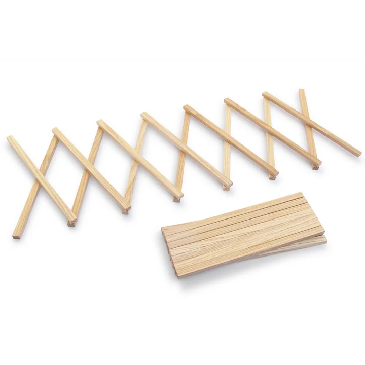 Le sous-verre-L de side by side en cendre