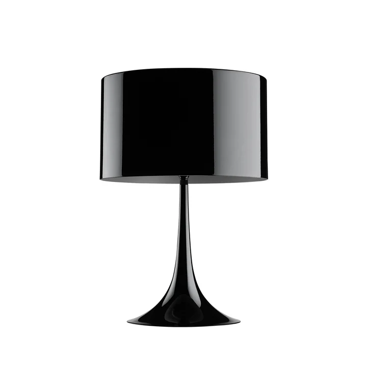 Le Spun Light T1 de Flos en noir brillant