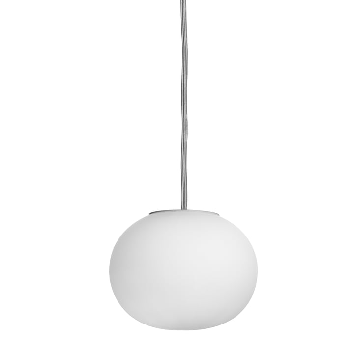Mini Glo-Ball Lampe à suspendre Ø 11,2 cm de Flos en blanc