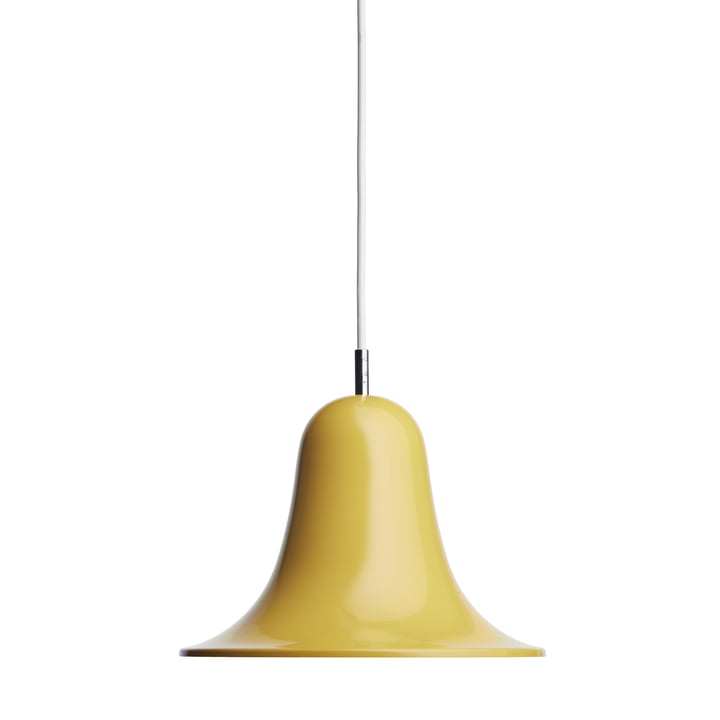 La lampe suspendue Pantop de Verpan en jaune