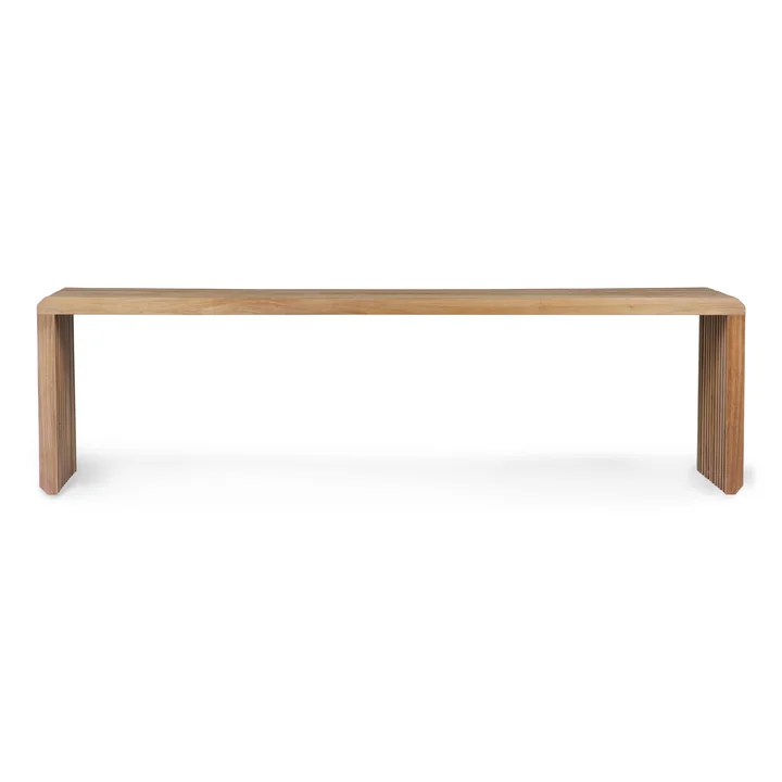 Banc simple en bois massif