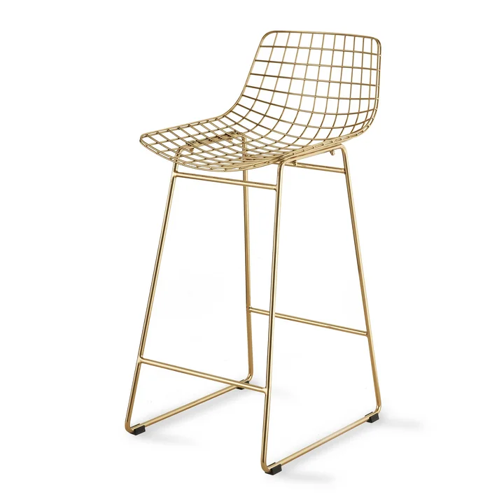 Wire Chaise de bar, en laiton de HKliving