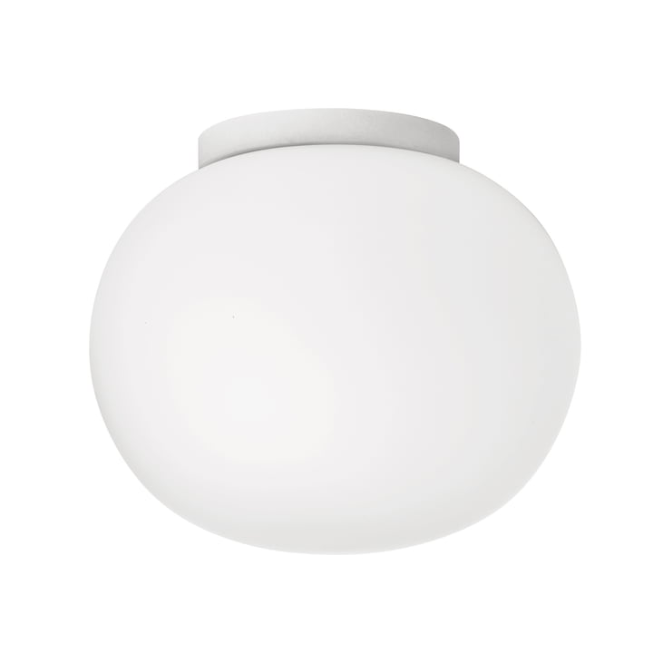 Mini Glo-Ball Applique et plafonnier Ø 11,2 cm de Flos en blanc