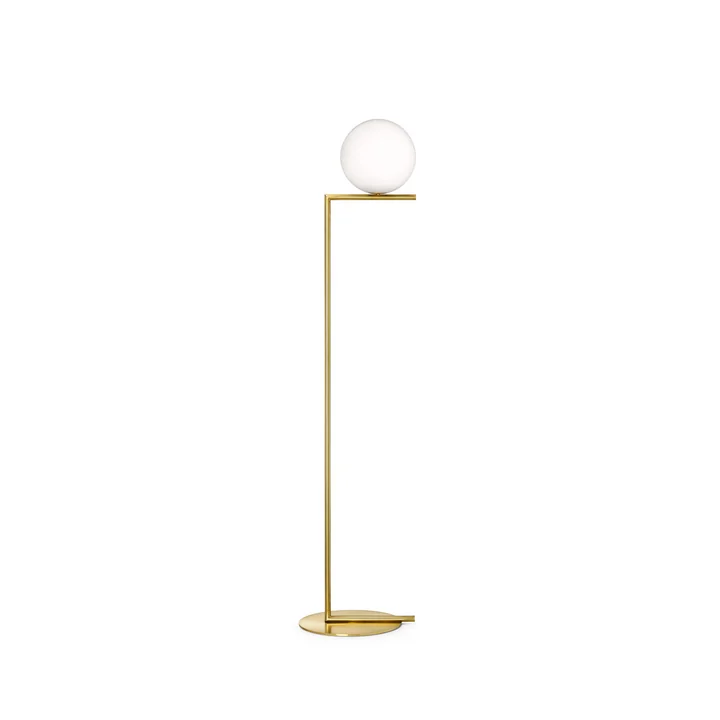 IC F1 BRO - Lampadaire de Flos en laiton