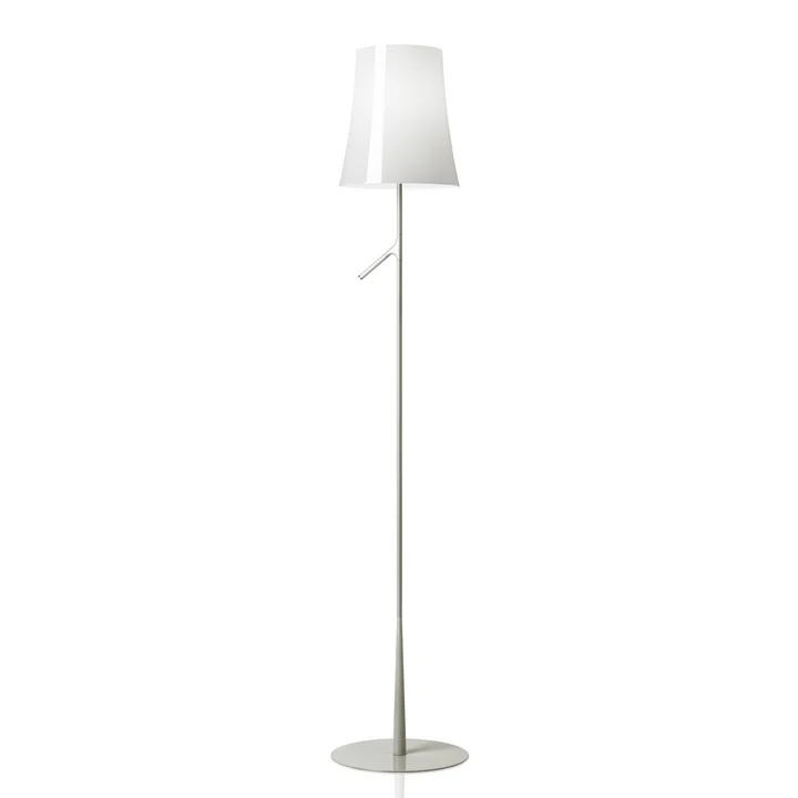 Foscarini - Lampadaire Birdie sans variateur tactile en blanc