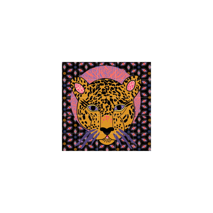 La fresque Jaguar de IXXI est composée de cartes composables
