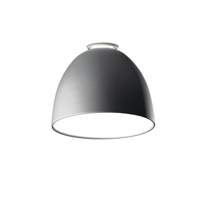 Artemide – Plafonnier Nur Mini Soffitto, gris aluminium