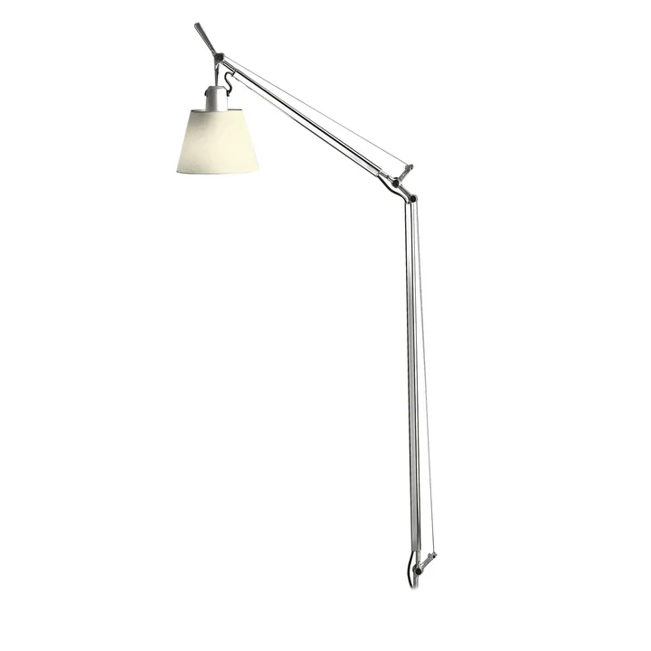 Artemide - Tolomeo Basculante Lettura, Body, abat-jour en parchemin
