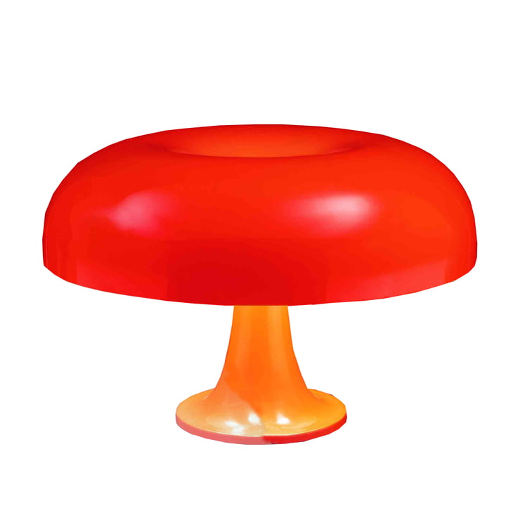 Lampe de table Artemide Nesso, orange