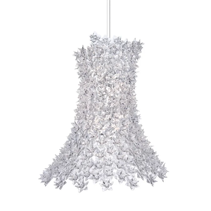 Bloom Pendentif lumineux H 70 cm de Kartell en cristal