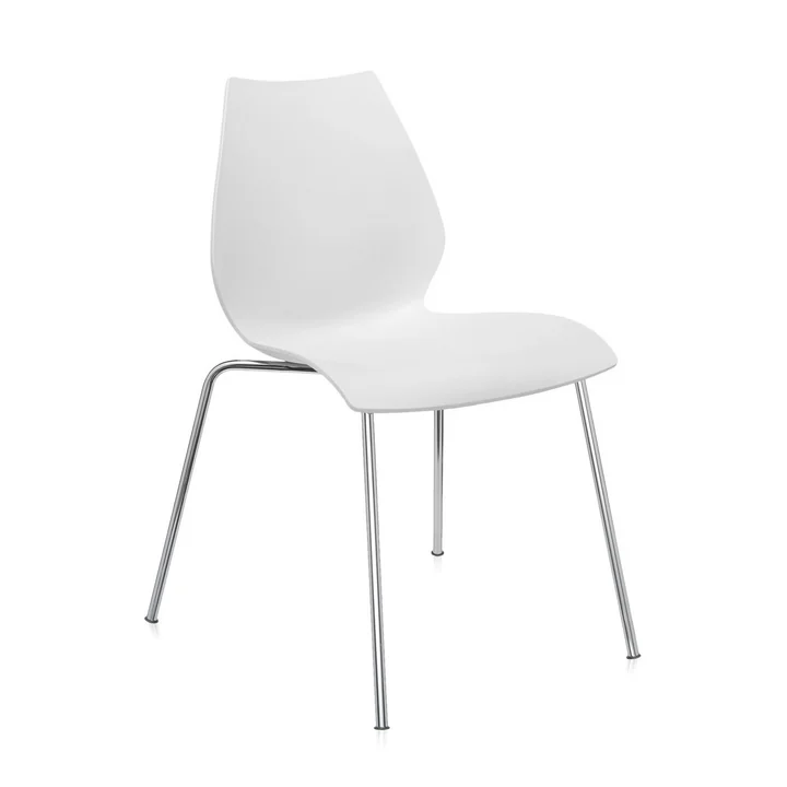 Kartell - Chaise Maui 2871, blanc de zinc