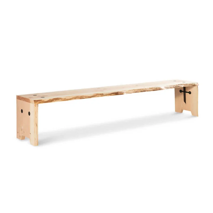 Le banc Forestry de Weltevree , L 235 cm, sapin de Douglas